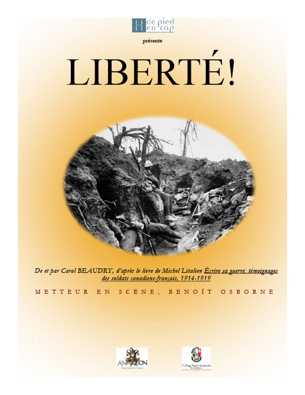 Liberté! Pièce de théâtre Liberté! Pièce de théâtre